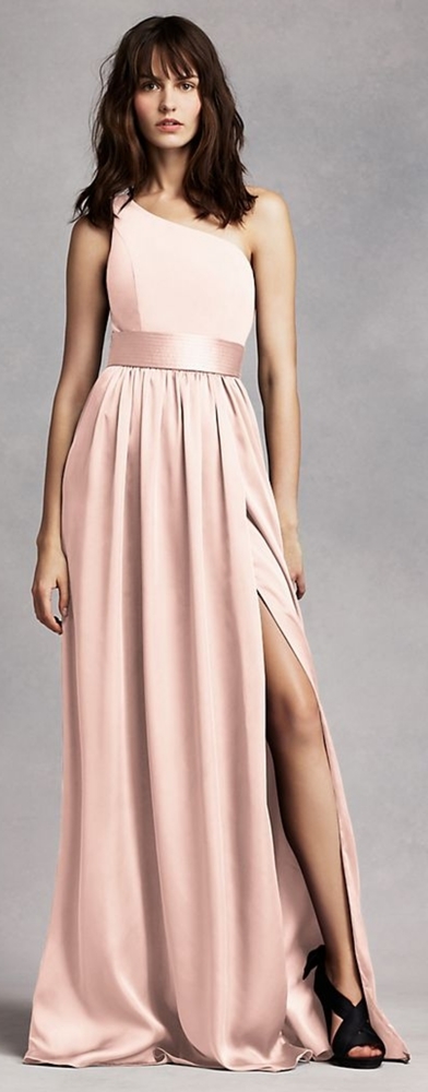 David's Bridal Vera Wang VW360215 in blush